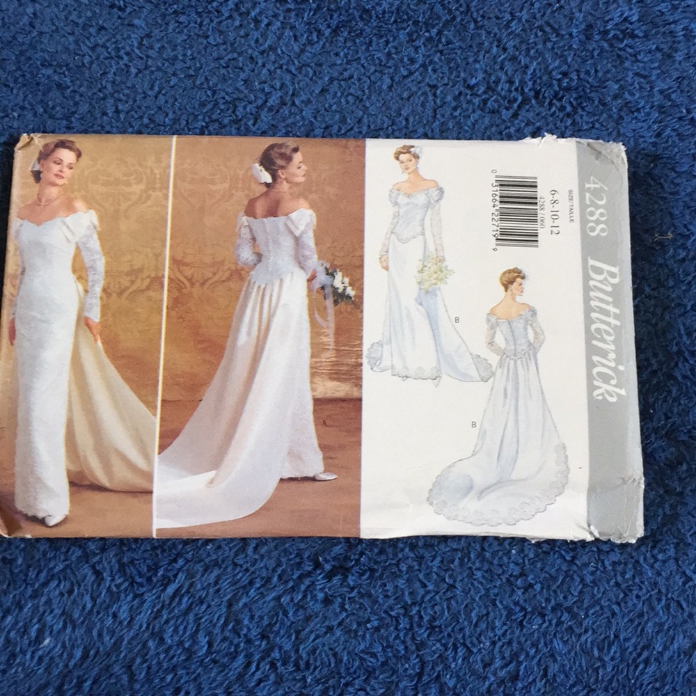 Butterick Wedding Gown Pattern